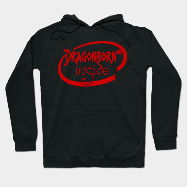 Dragonborn Inside Hoodie by SimonBreeze